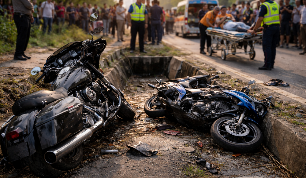 Ilustrasi kecelakaan