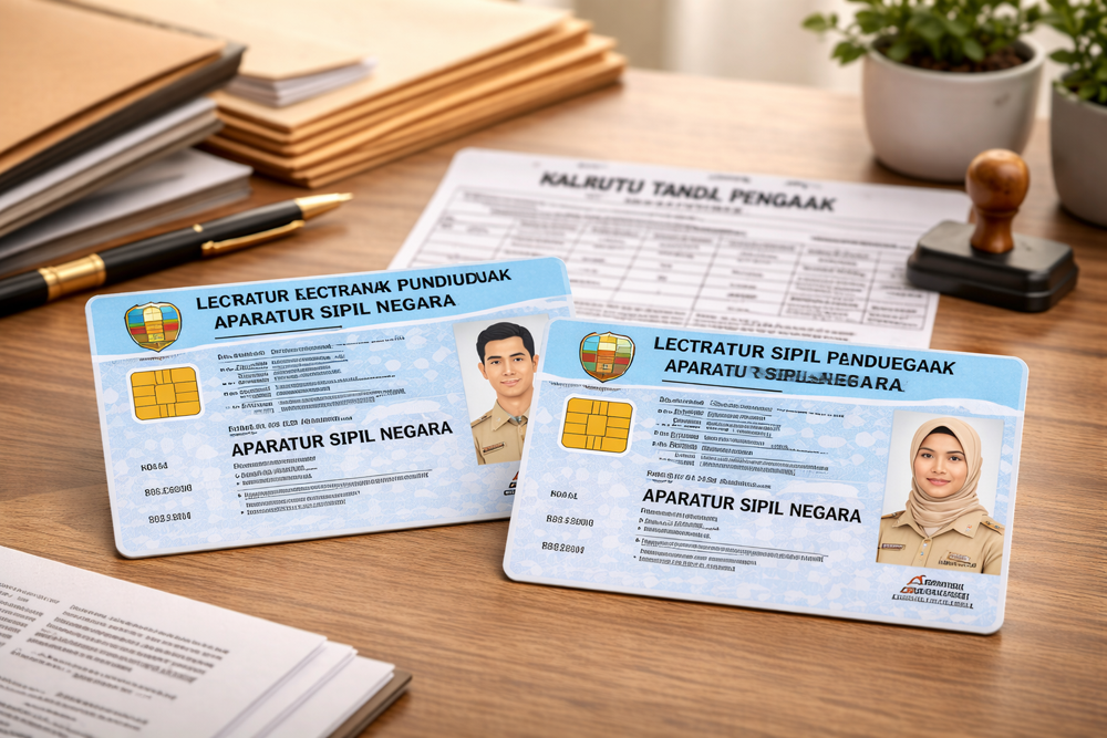 Mulai 2026 kolom pekerjaan PNS dan PPPK di KTP serta KK diseragamkan jadi ASN.