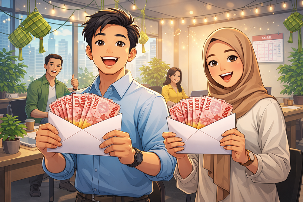 THR 2026 karyawan swasta wajib cair paling lambat 7 hari sebelum Lebaran.
