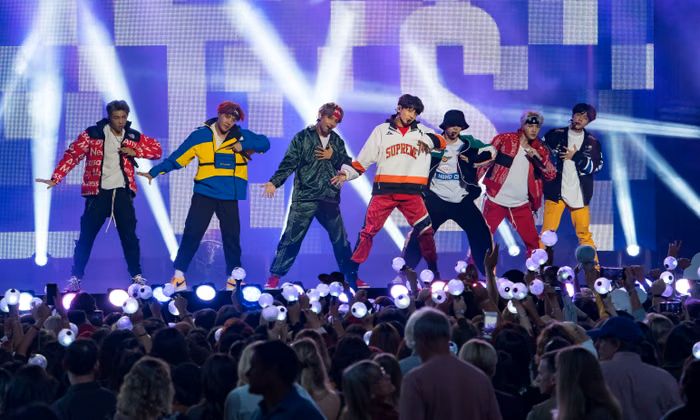 Group boyband BTS.