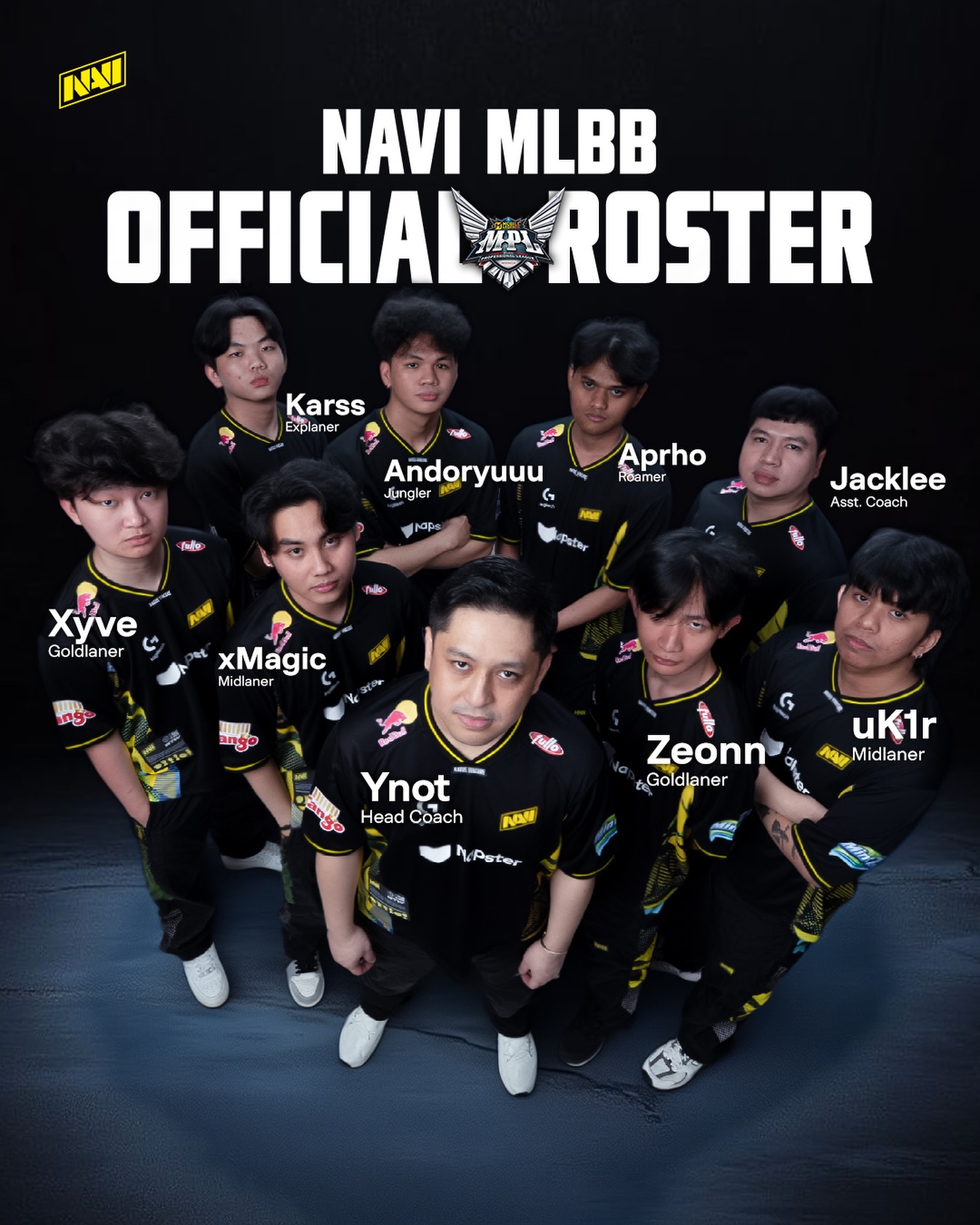 Official roster Navi di MPL ID S17.