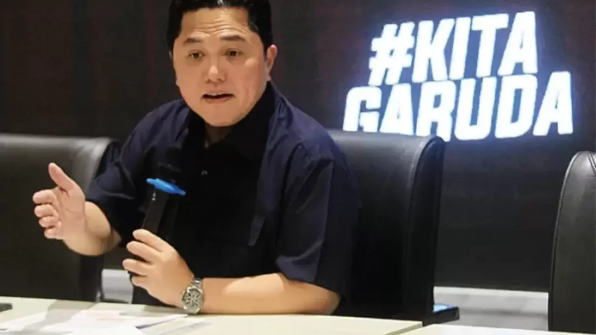 Ketua Umum PSSI, Erick Thohir.