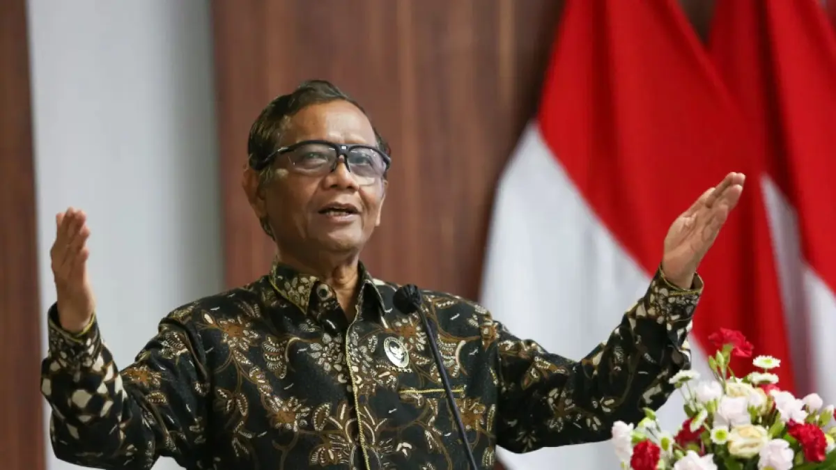 Mantan Menteri Koordinator Bidang Politik dan Keamanan, Mahfud MD (JawaPos.com)