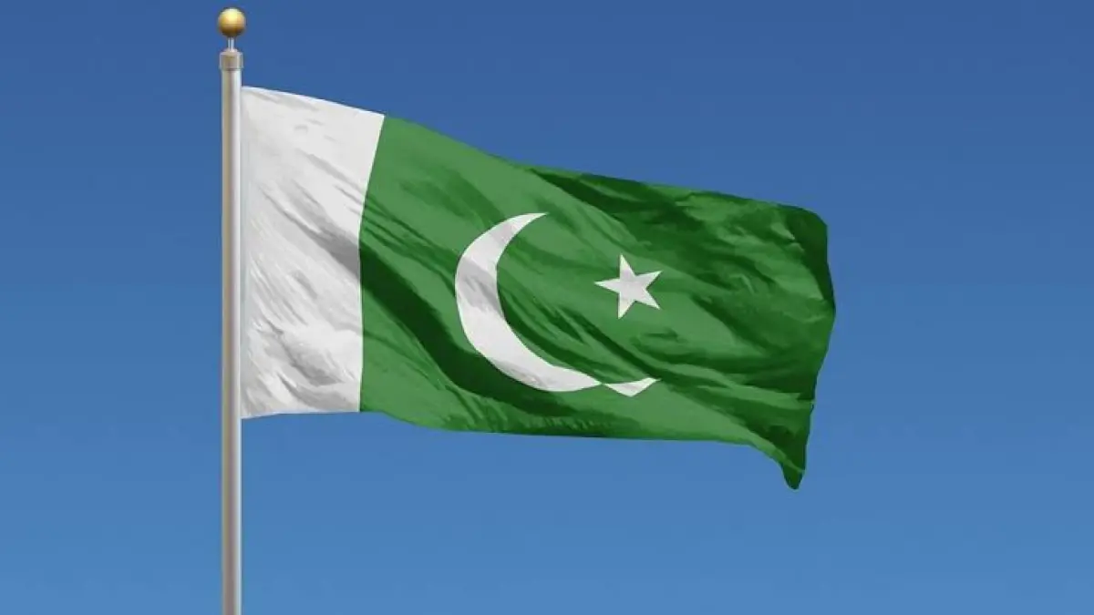 Bendera negara Pakistan. (Deccan Harald)