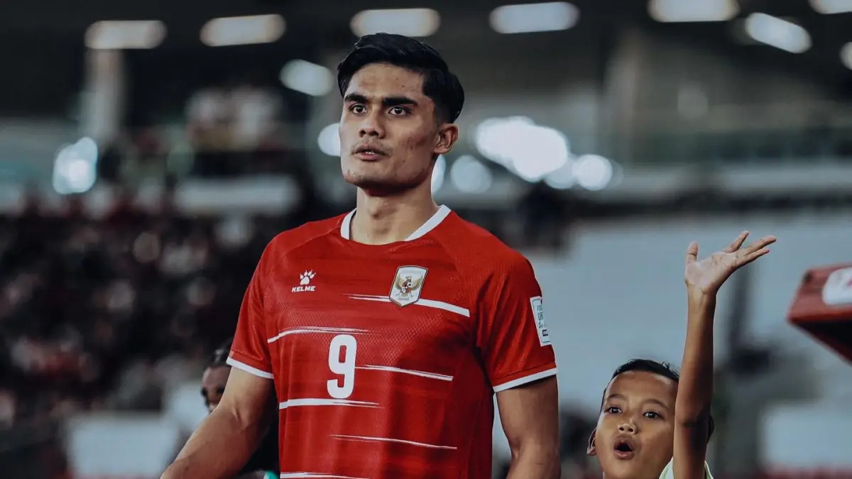 Ramadhan Sananta saat menjadi starter timnas Indonesia di FIFA Sereis 2026. (Instagram/m.ramadhansn)