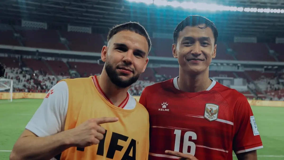 Calvin Verdonk dan Dony Tri Pamungkas. (Instagram/donytripamungkas)