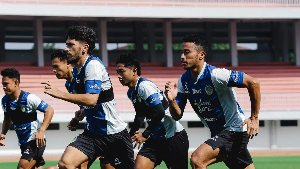 Sesi latihan PSIM. (Instagram/psimjogja_official)