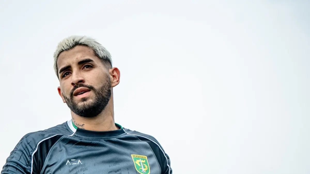 Penyerang Persebaya, Bruno Paraiba. (Instagram/brunoparaiba)