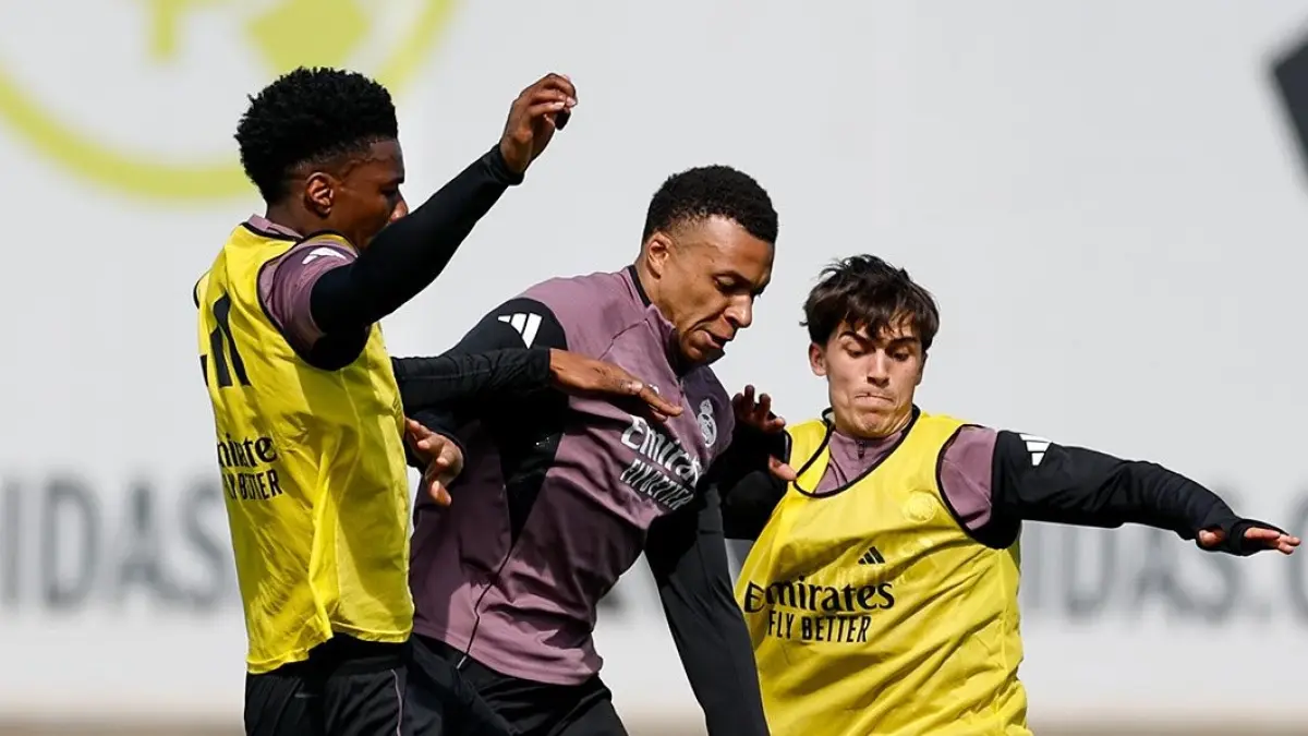 Sesi latihan Real Madrid. (Instagram/realmadrid)