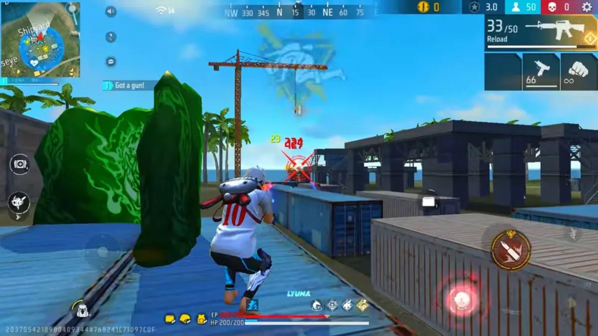 Garena Free Fire. (YouTube/LYUNA FF)
