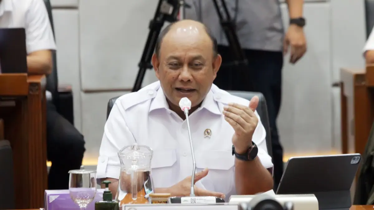 Kepala Badan Gizi Nasional (BGN) Dadan Hindayana. (Dery Ridwansah/ JawaPos.com)