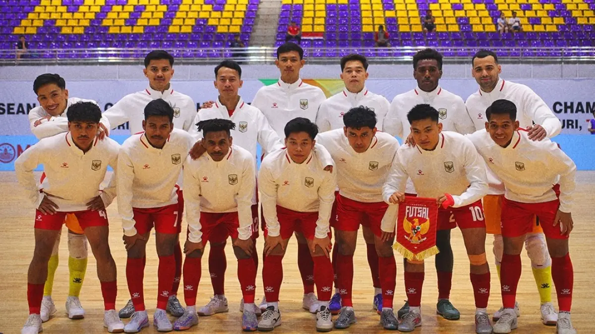 Squad timnas futsal Indonesia di Piala AFF Futsal 2026. (Instagram/timnasfutsal)