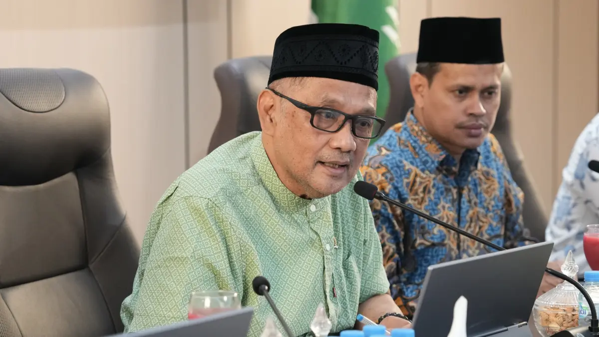 Menteri Haji dan Umrah (Menhaj) Mochammad Irfan Yusuf. (Humas Kemenhaj)
