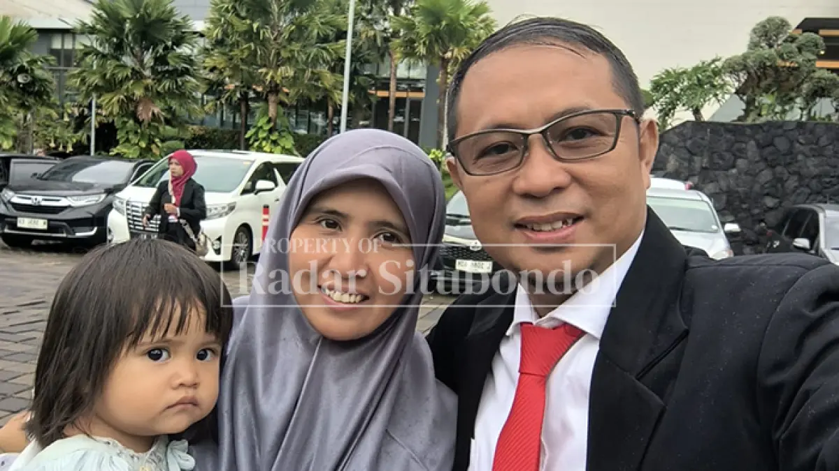 Mohammad Sulaiman, S.H bersama keluarga. (Mohammad Sulaiman untuk JPRS)
