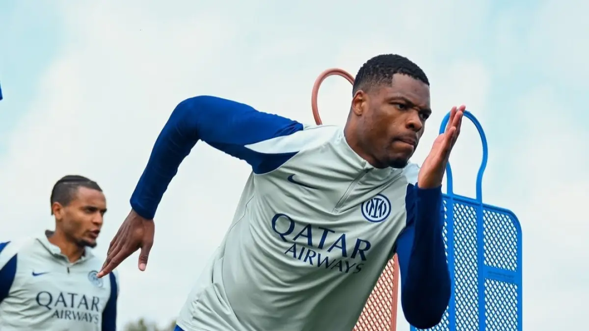 Sesi latihan Inter Milan jelang Semifinal Piala Italia 2026. (Instagram/inter)