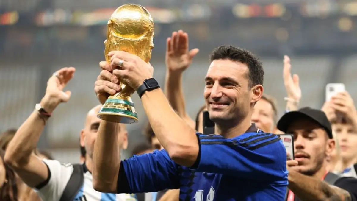 Lionel Scaloni. (The Guardian)