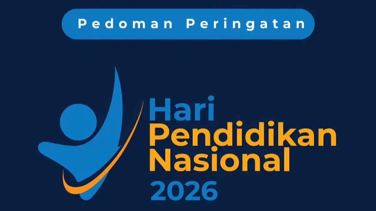  Logo peringatan Hari Pendidikan Nasional (Hardiknas) 2026. (Kemendikdasmen)