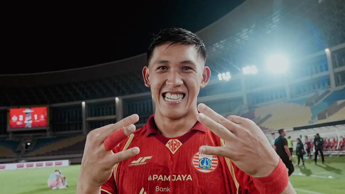 Penyerang Persija, Eksel Runtukahu. (Instagram/eksel_runtukahu)
