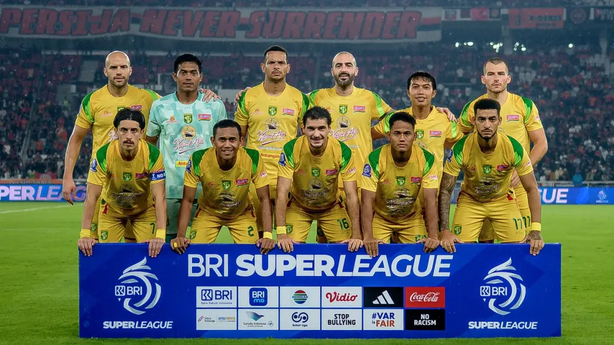 Punggawa Persebaya Surabaya. (Instagram/officialpersebaya)