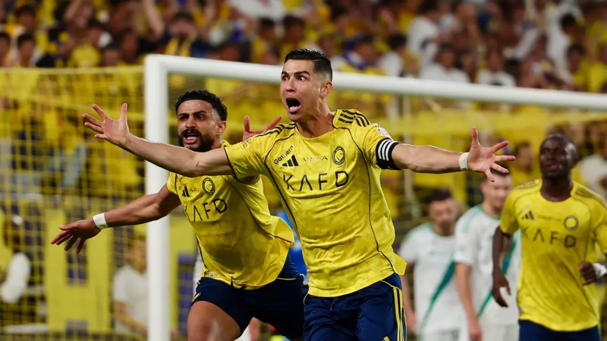 Cristiano Ronaldo saat melawan Al Ahli. (Instagram/cristiano)