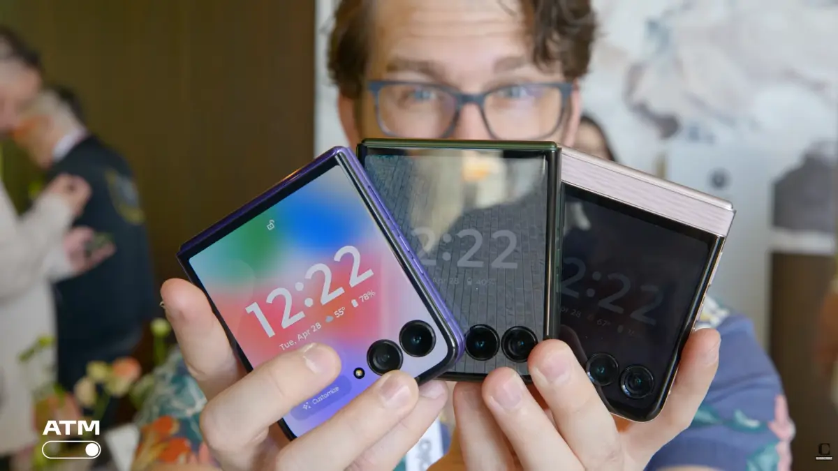 Motorola Razr 70 Series. (YouTube/CNET)