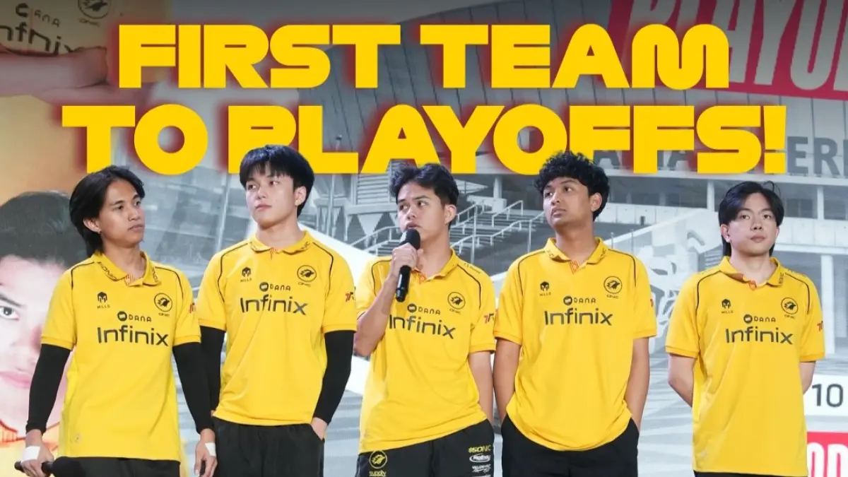 ONIC Esports menjadi tim pertama yang lolos ke Playoff MPL ID S17. (Instagram/onic.esports)