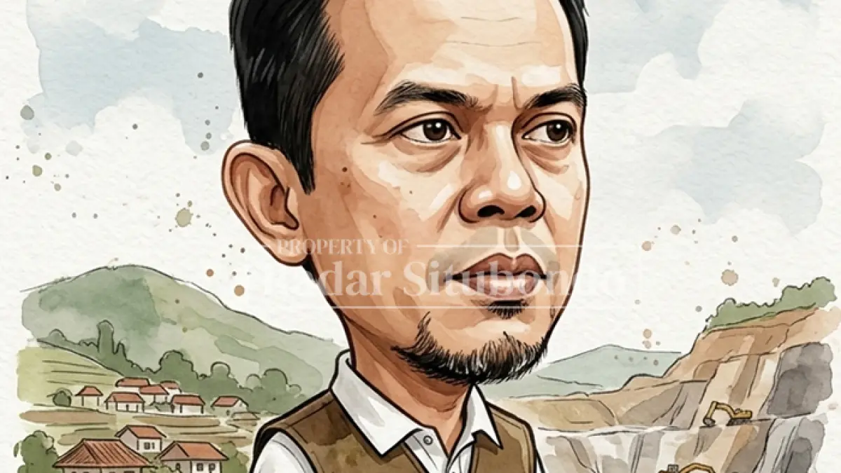 Solehudin, ST, Pengusaha Tambang di Desa Curah Suri, Kecamatan Jatibanteng