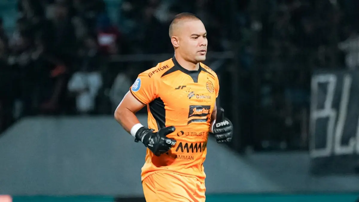 Kiper Persija Jakarta, Andritany Ardhiyasa. (Instagram/andritany)