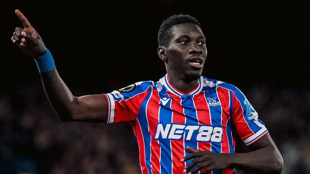Selebrasi Ismaila Sarr. (Instagram/cpfc)