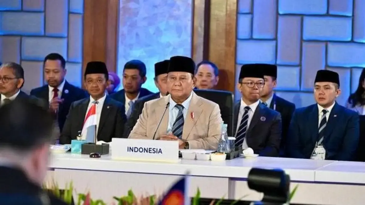 Presiden RI Prabowo Subianto saat memimpin delegasi Indonesia dalam KTT Khusus BIMP-EAGA di Cebu, Filipina. (Radar Surabaya)