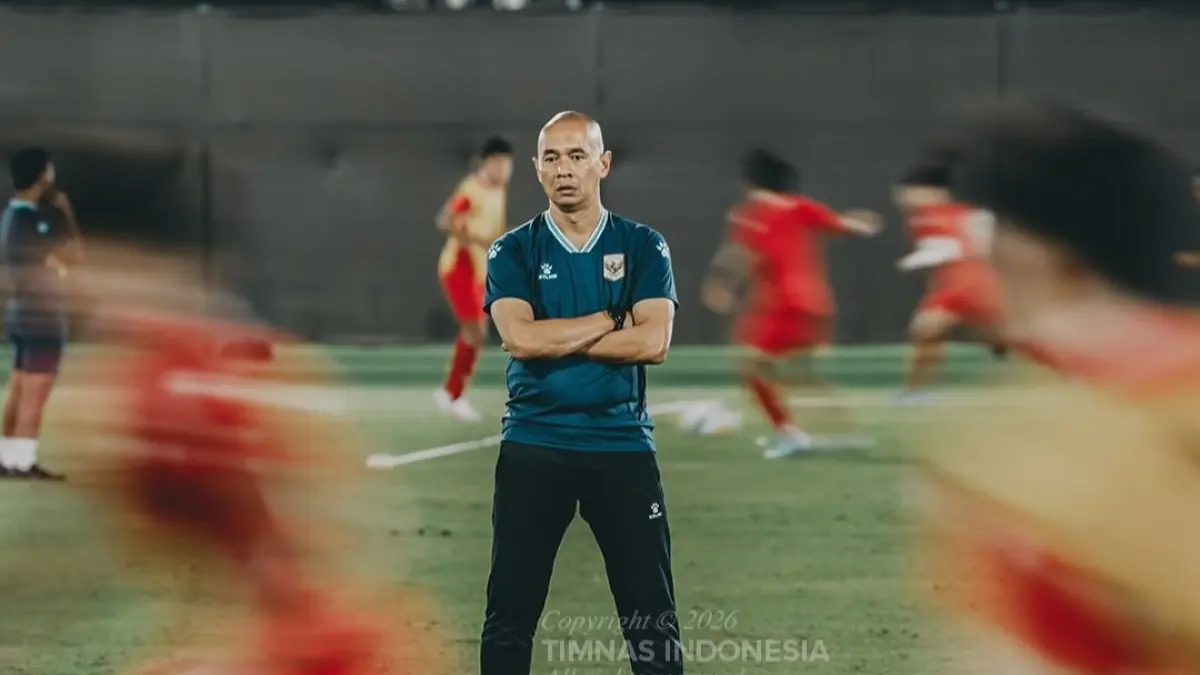 Pelatih timnas Indonesia U17, Kurniawan Dwi Yulianto. (Instagram/timnasindonesia)