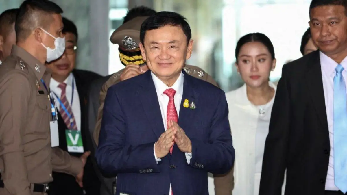 Mantan Perdana Menteri Thailand Thaksin Shinawatra. (Jawapos)