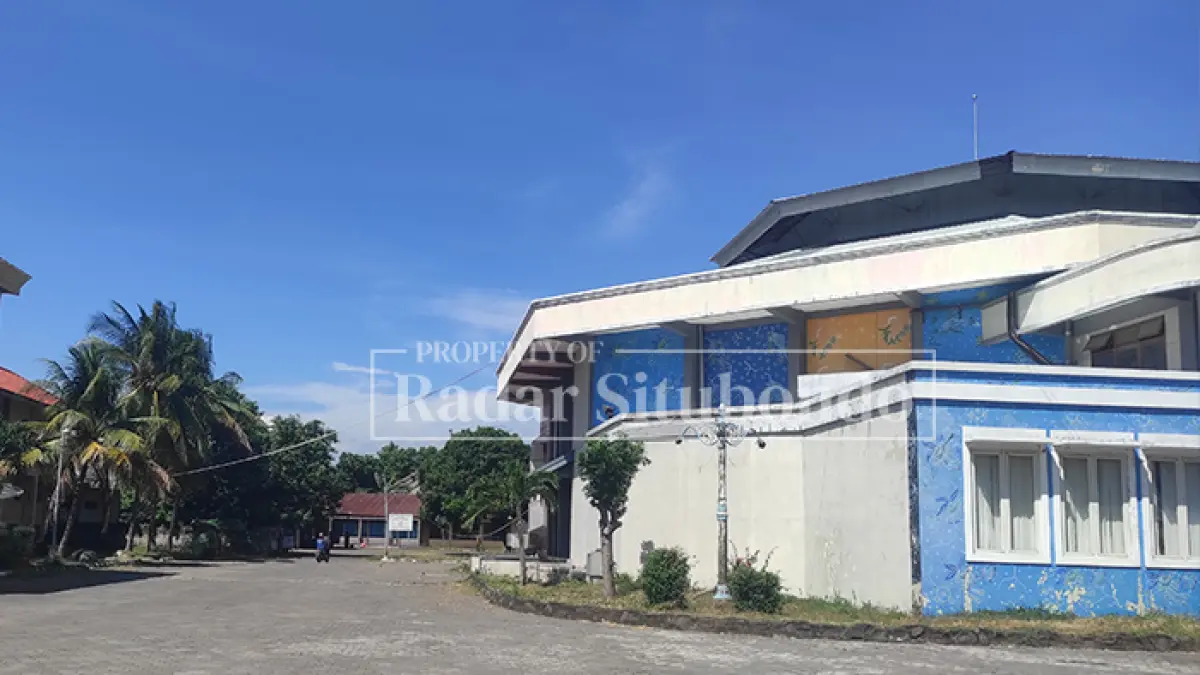 RENCANA AWAL: Lahan dan bangunan ini sebelumnya direncanakan untuk program Sekolah Rakyat (SR). (Ahmad Rifa