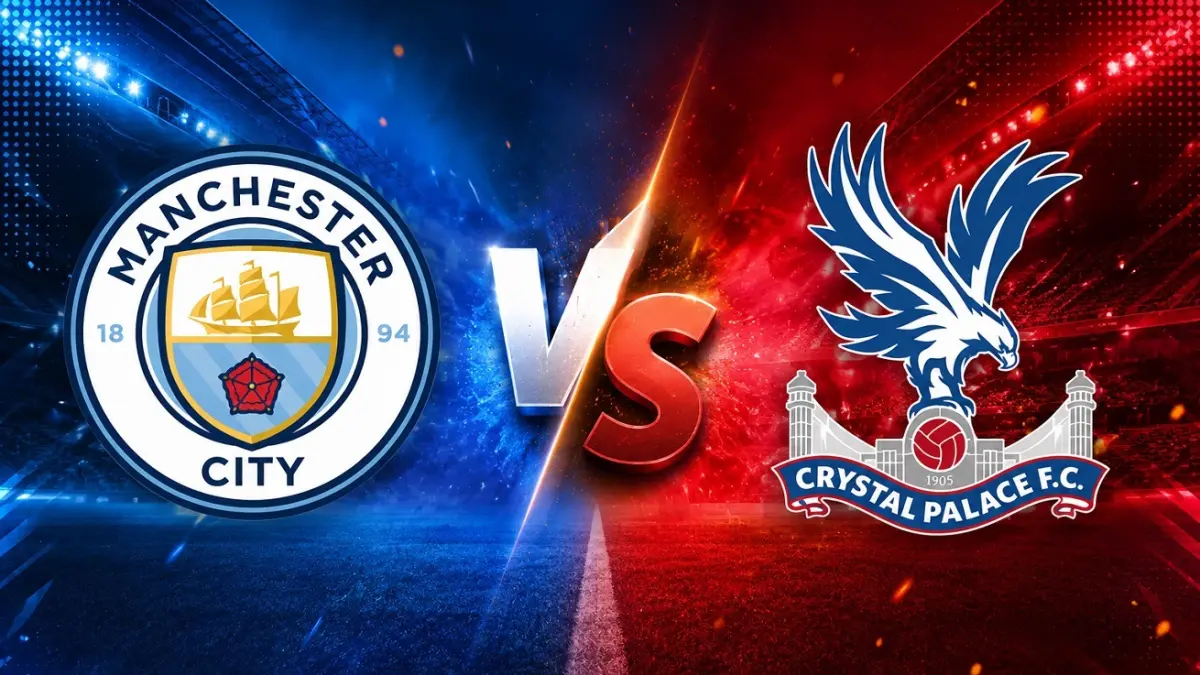 Manchester City vs Crystal Palace. (FOTO: Radar Situbondo)