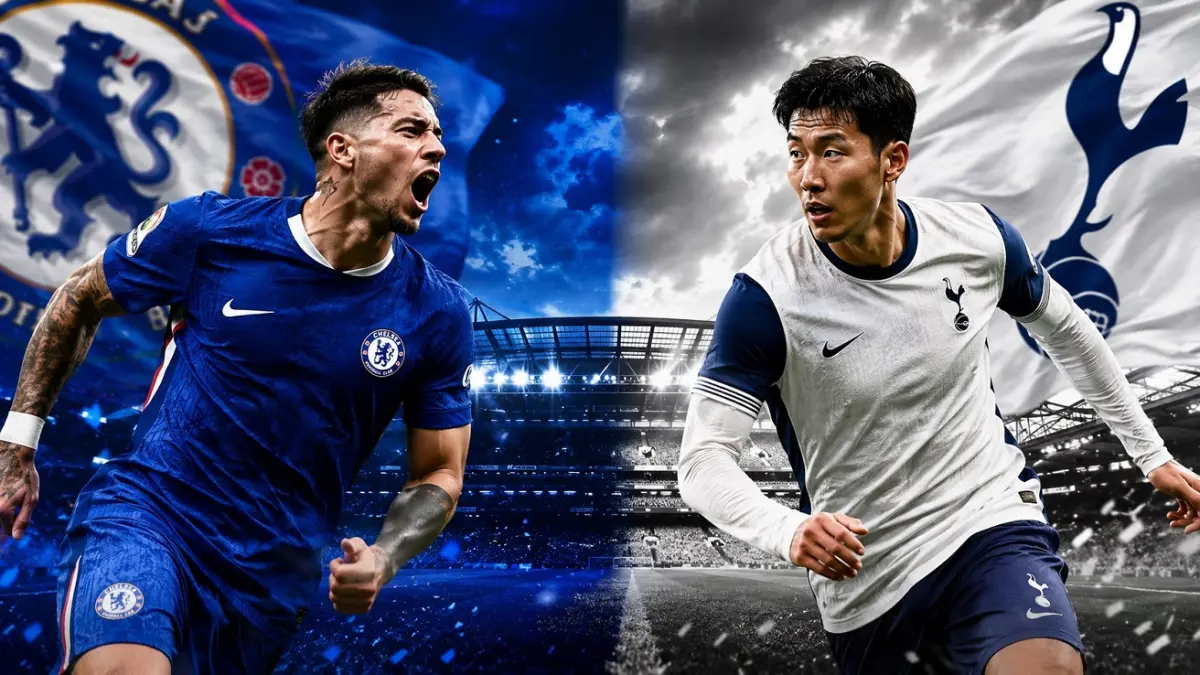  Chelsea vs Tottenham Hotspur. (Ilustrasi)