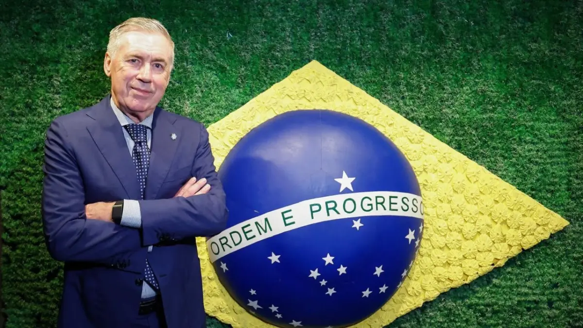 Pelatih timnas Brasil, Carlo Ancelotti. (Instagram/mrancelotti)