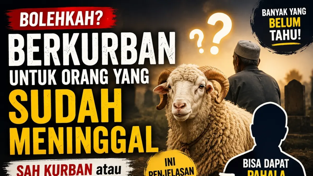 Bolehkan berkurban atas nama orang yang sudah meninggal? (FOTO: Ilustrasi/ Radar Situbondo)