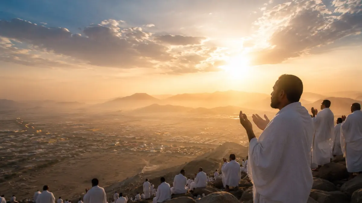 Doa, niat dan amalan puasa arafah. (FOTO: Radar Situbondo)
