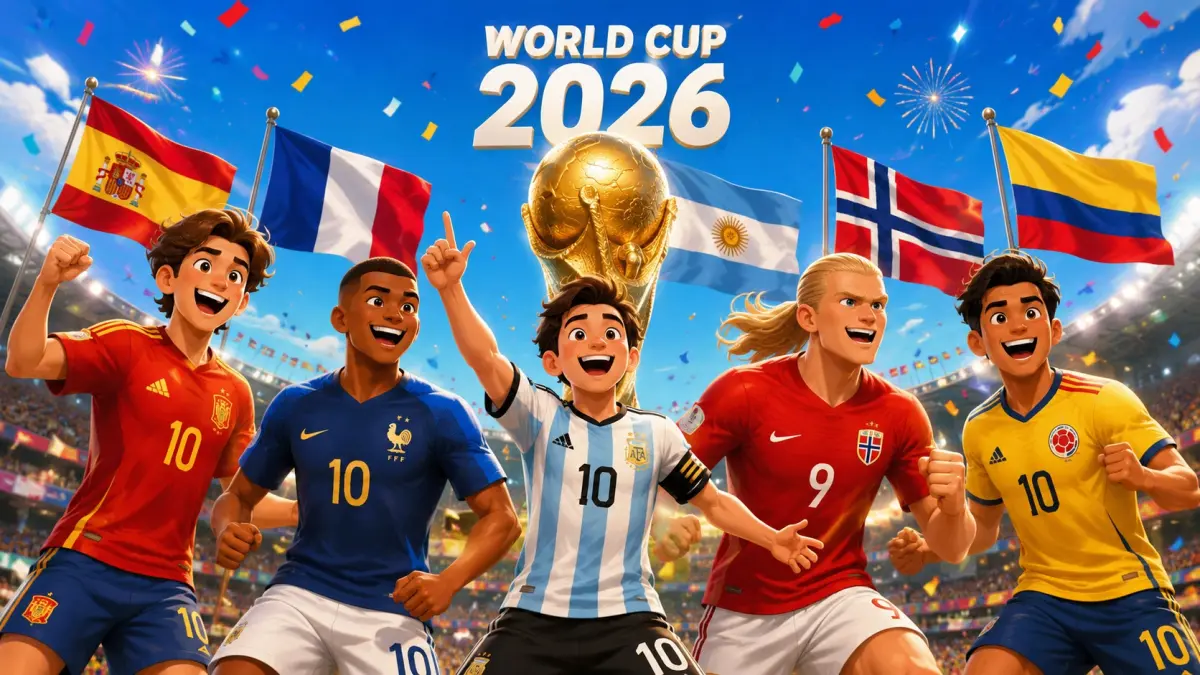 5 tim yang diyakini bersinar di Piala Dunia 2026. (FOTO: Ilustrasi/ Radar Situbondo)