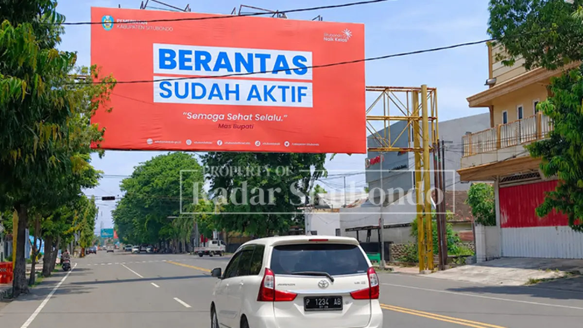 PAPAN REKLAME: Serapan anggaran Program Berobat Gratis Tanpa Batas (Brantas) Plus terus membengkak. Selama Januari hingga Maret 2026, program tersebut telah menelan anggaran sekitar Rp 485 juta. (Ahmad Rifa