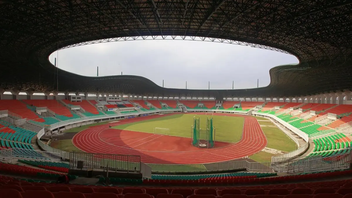 Stadion Pakansari di Kabupaten Bogor. (Bogor Jawapos)