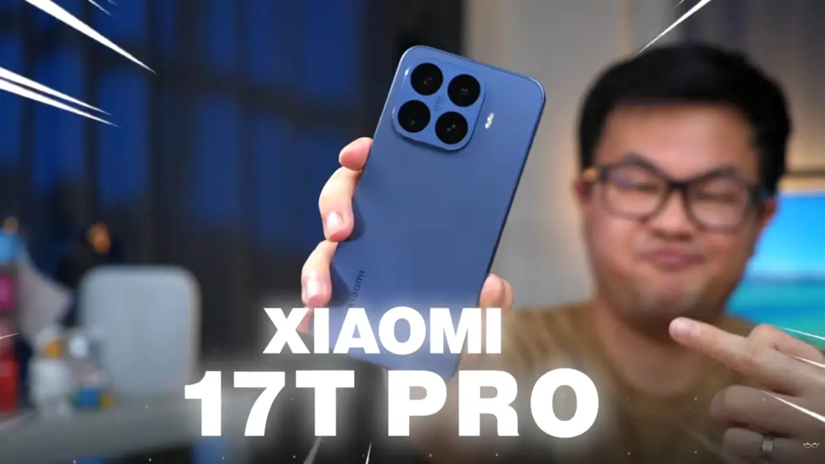 Xiaomi 17T Pro. (YouTube/Youtuber Cupu)