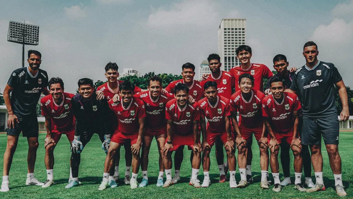 Mathew Baker ikut TC Timnas Indonesia. (Instagram/thomhaye)