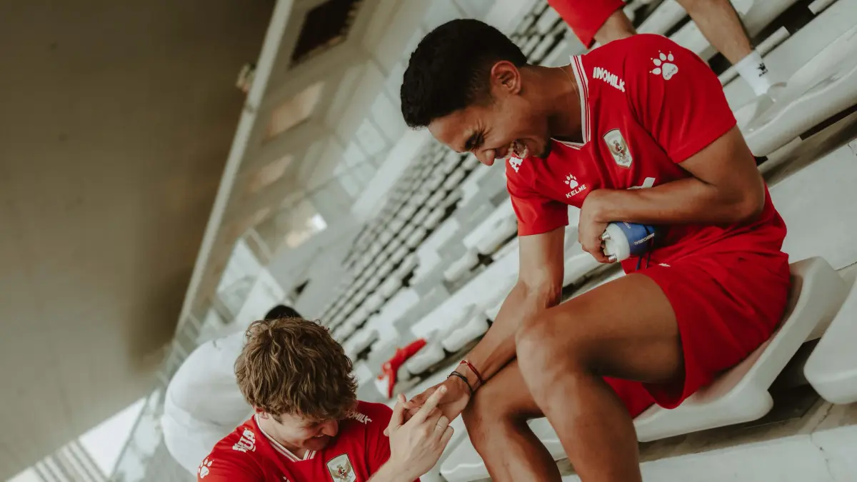 Marselino Ferdinan saat TC Timnas Indonesia. (Instagram/marselinoferdinan10)