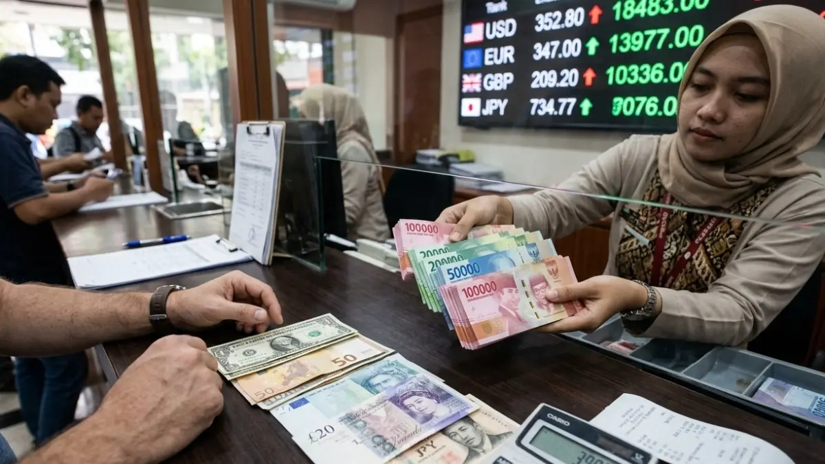 Simak daftar lengkap nilai tukar aneka mata uang asing terhadap rupiah hari ini, Selasa 2 Juni 2026. (FOTO: Radar Situbondo)