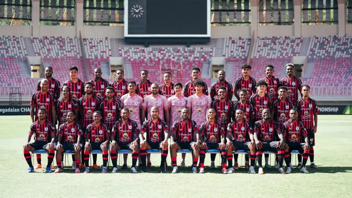 Squad Persipura di Liga 2. (Instagram/persipurapapua1963)