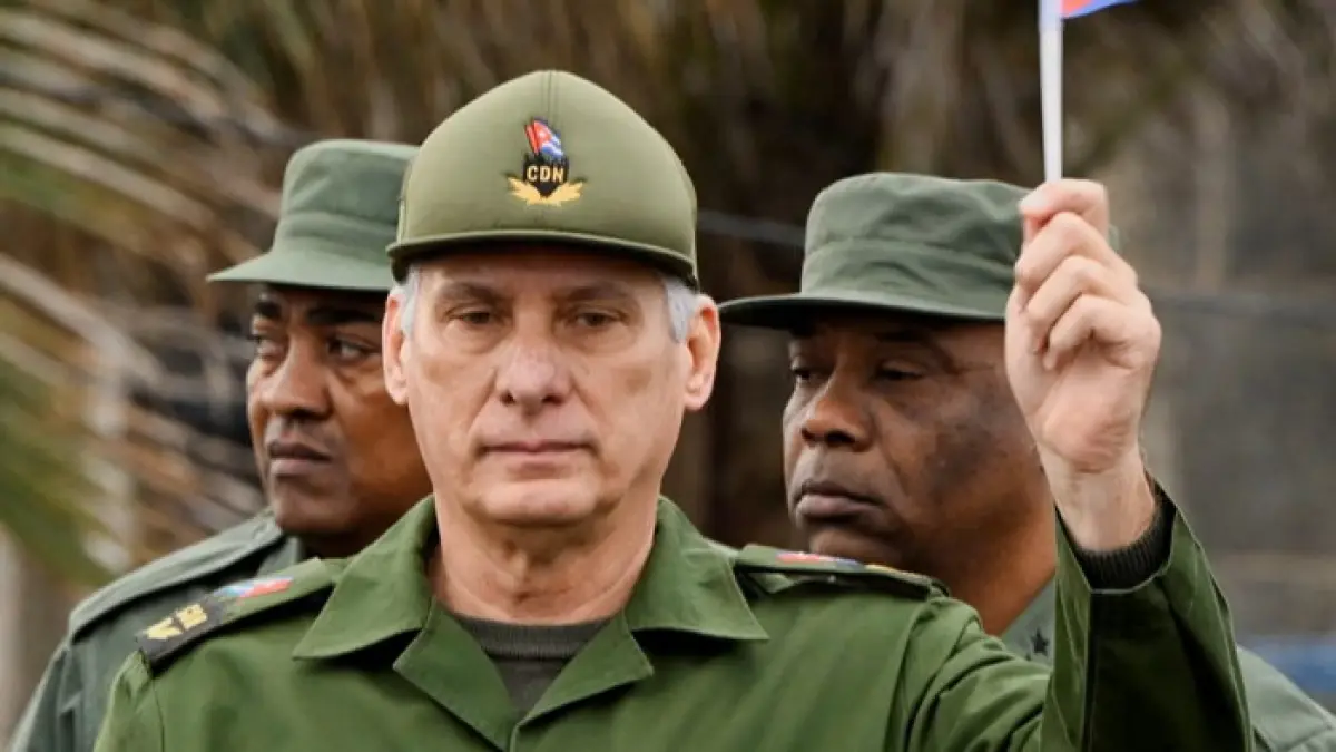 Presiden Kuba, Miguel Diaz-Canel. (The Guardian)