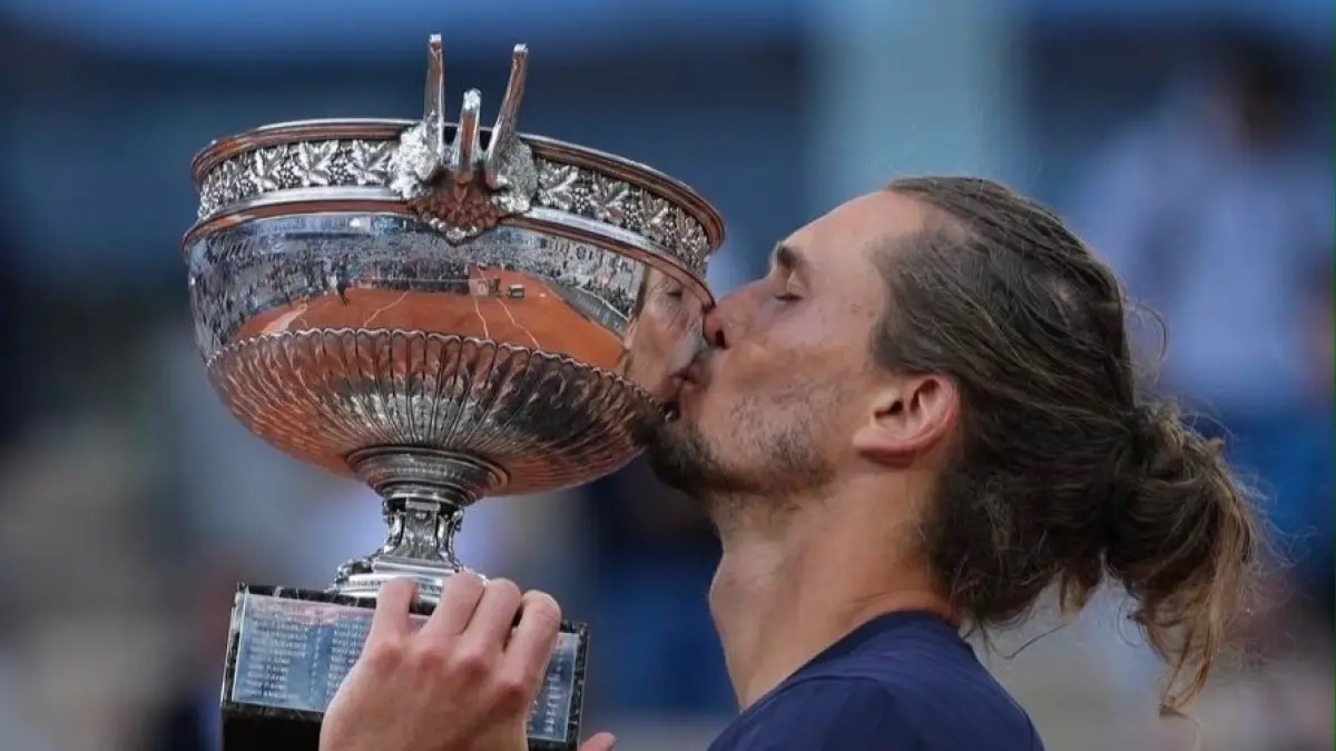 Juara Roland Garros 2026, Alexander Zverev. (Instagram/alexzverev123)