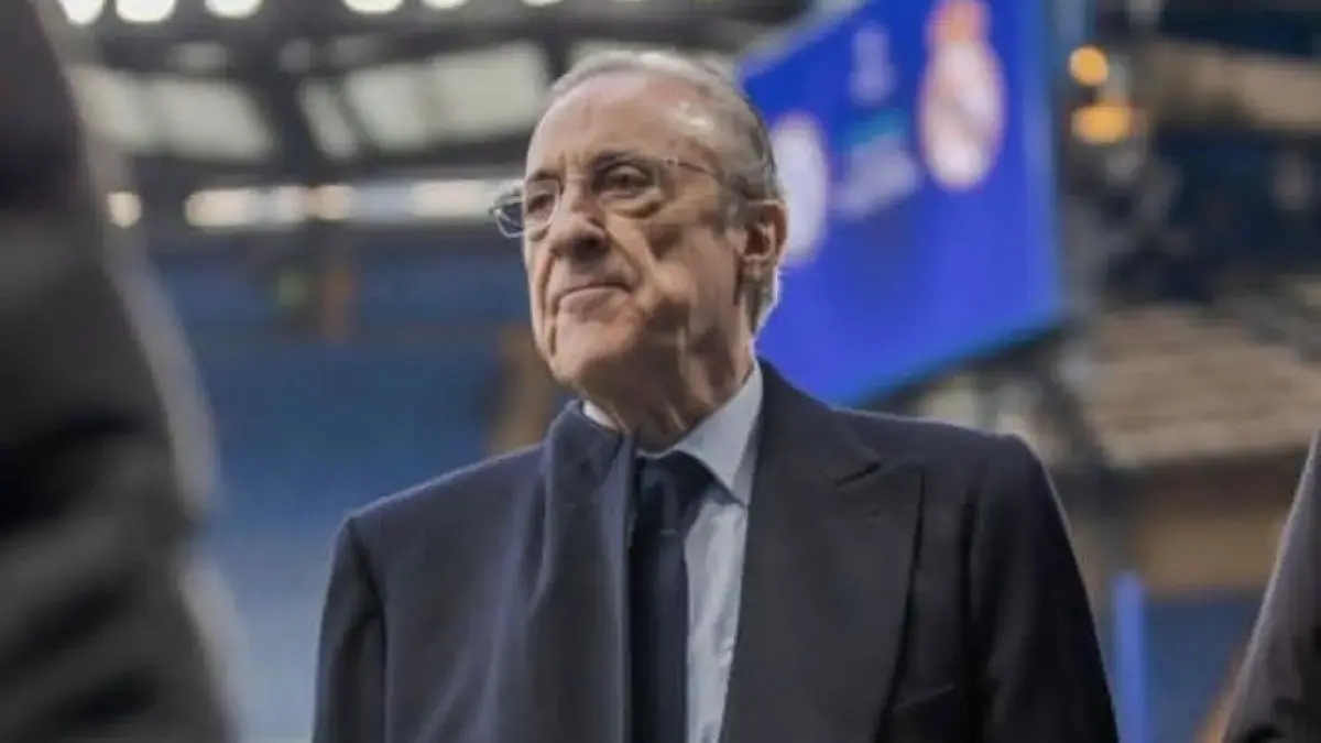 Presiden Real Madrid Florentino Perez. (Instagram/realmadrid.mk)

