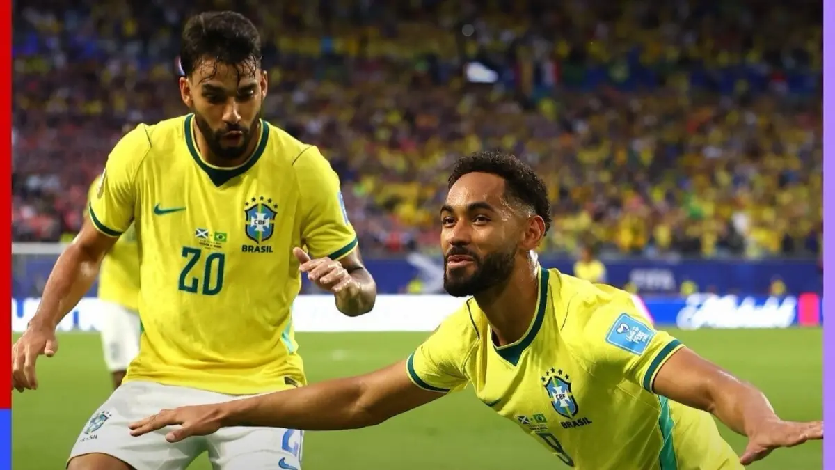 Selebrasi pemain Brasil usai kalahkan Skotlandia di Piala Dunia 2026. (Instagram/fifaworldcup)